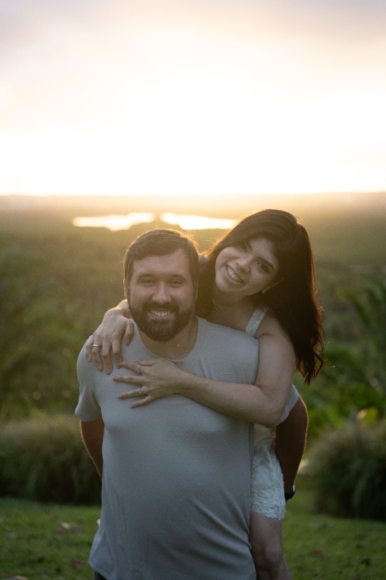 Juliana e Lucas em ensaio romântico